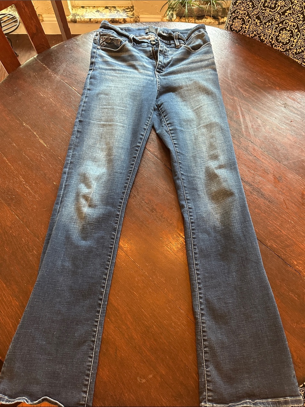 Buckle Women's Blue Flare Jeans